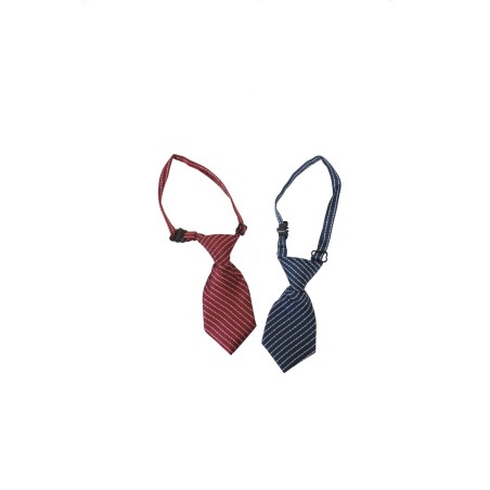 Striped tie for dogs