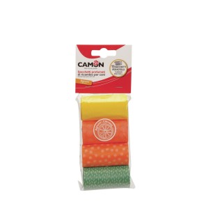 Citrus scented toilet bags