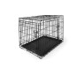 Folding cage carrier for dogs Folding cage carrier for dogs