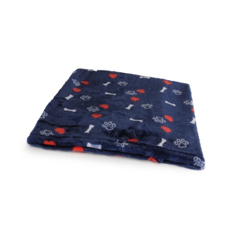 Super soft blanket "Eat Love Play"