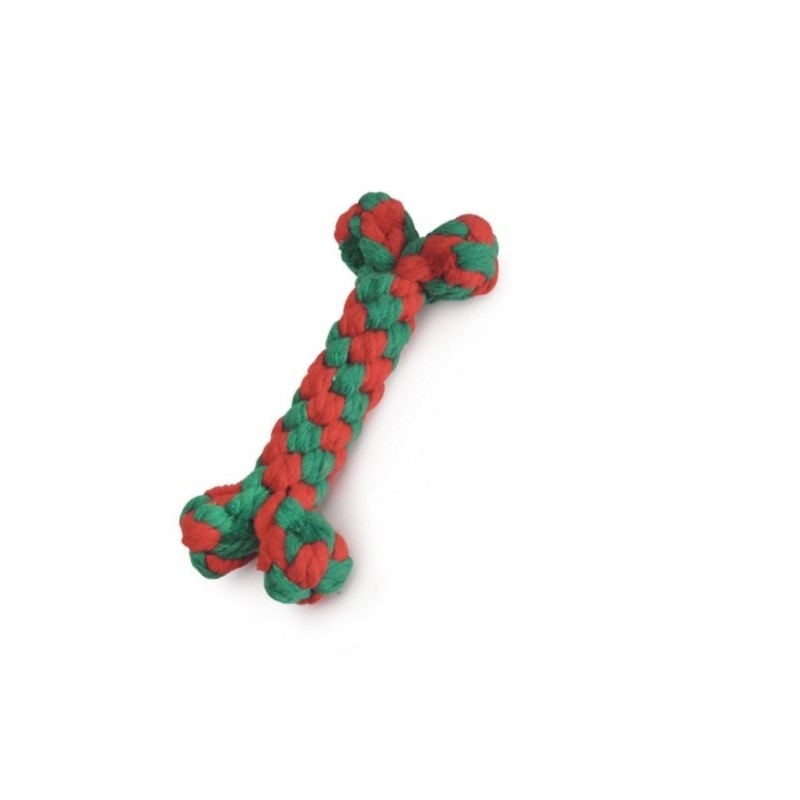 Χριστουγεννιάτικο παιχνίδι σκυλου"Christmas Bones,woven cotton rope" Χριστουγεννιάτικο παιχνίδι σκυλου"Christmas Bones,woven cotton rope"