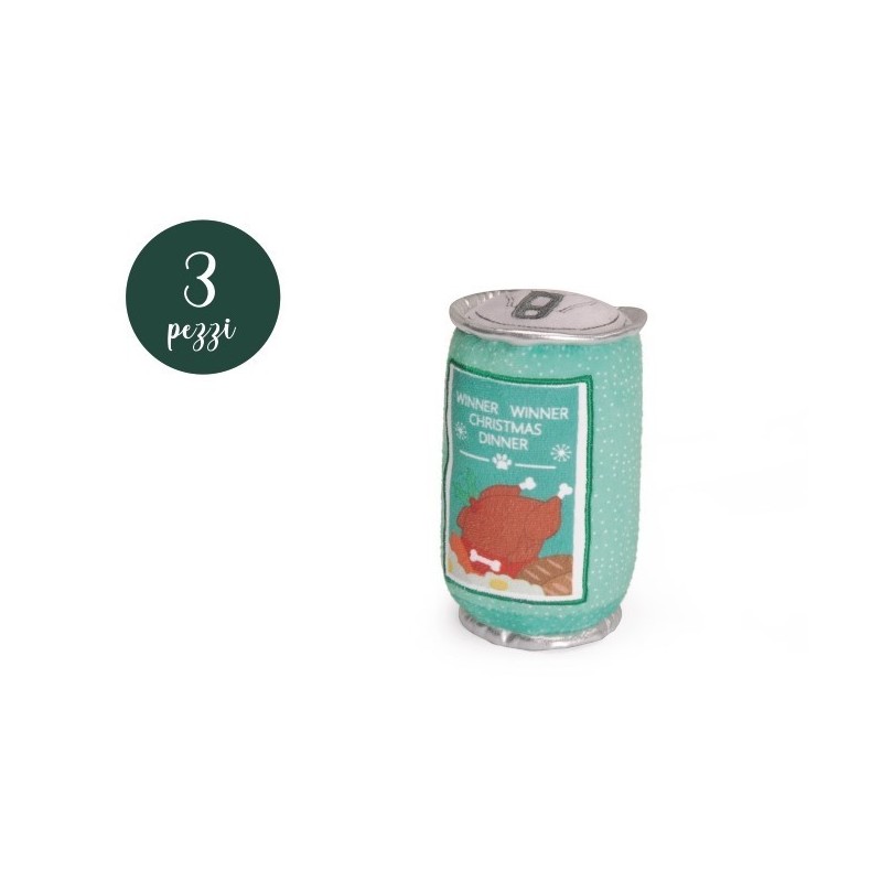 Christmas plush can of beer for dogs Christmas plush can of beer for dogs