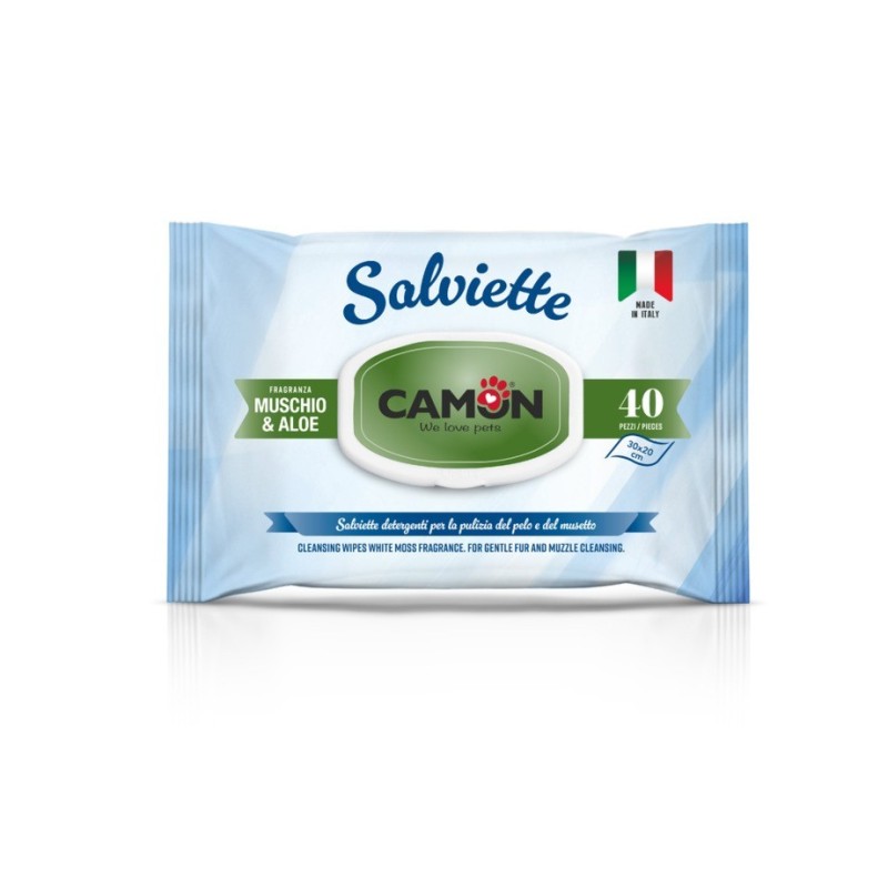 Cleaning wipes with Moss and Aloe Cleaning wipes with Moss and Aloe