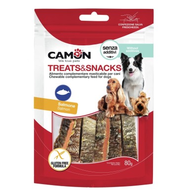 ΣΝΑΚ "Large Salmon Strips "80gr