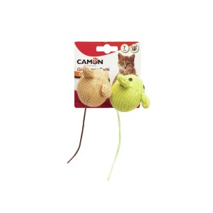 Fabric mice with catnip