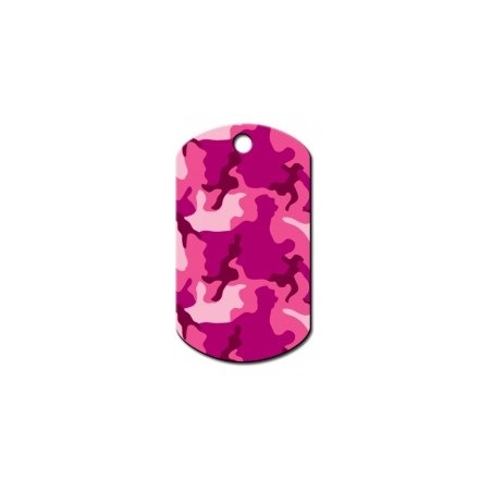 Pink Camo ID Tag