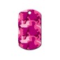 Pink Camo ID Tag Pink Camo ID Tag