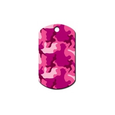 Ταυτότητα στρατιωτική ροζ "Camouflage"