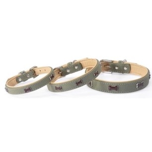 "Timber" green collar 