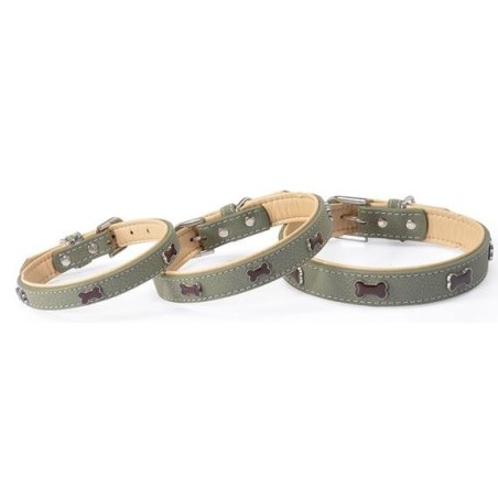 "Timber" green collar 
