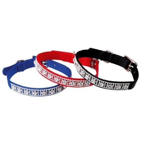 Nylon Collar with Strass 280 mm
