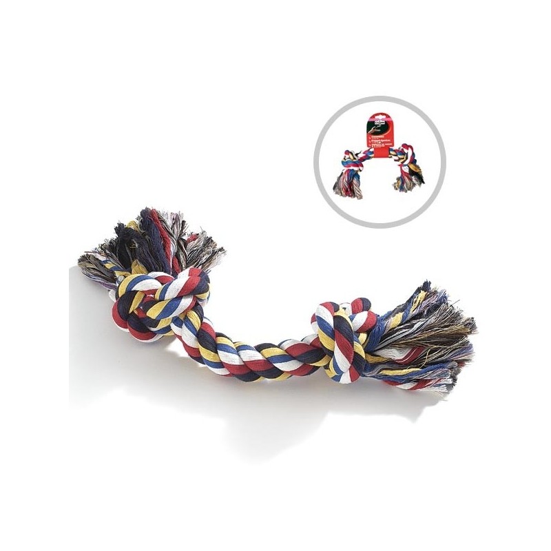 Training rope with 2 knots Training rope with 2 knots