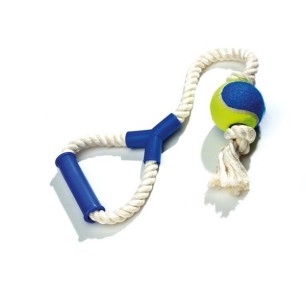 Training rope with handle