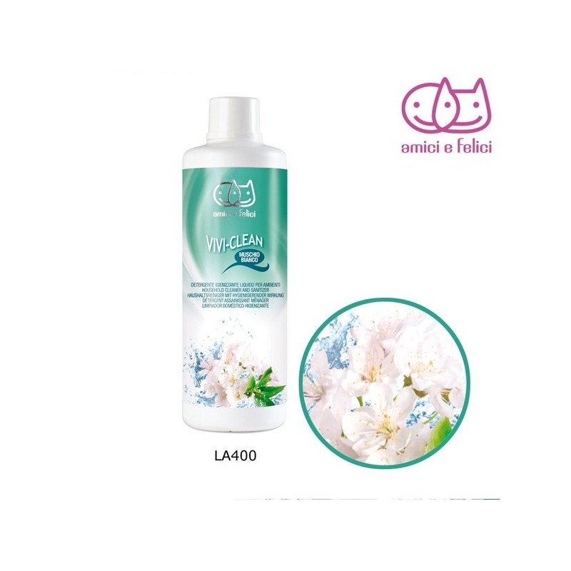 Cleaner and sanitizer White Musk Cleaner and sanitizer White Musk