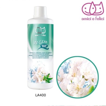 Cleaner and sanitizer White Musk