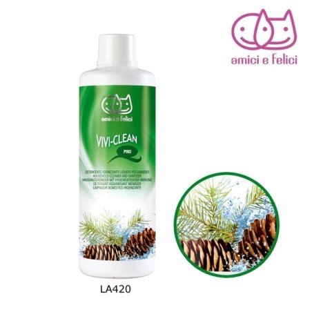 Cleaner and sanitizer Pine